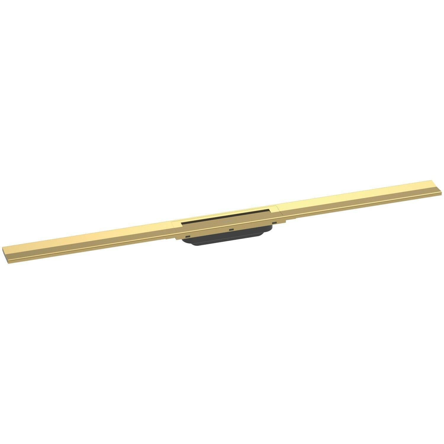 Hansgrohe RainDrain Flex zuhanylefolyó színkészlet 100 cm, formára vágható, polírozott arany hatású (56046990)