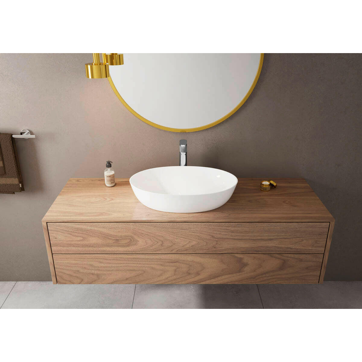 Hansgrohe Vernis Blend egykaros mosdócsaptelep 190, automata lefolyógarnitúrával-1