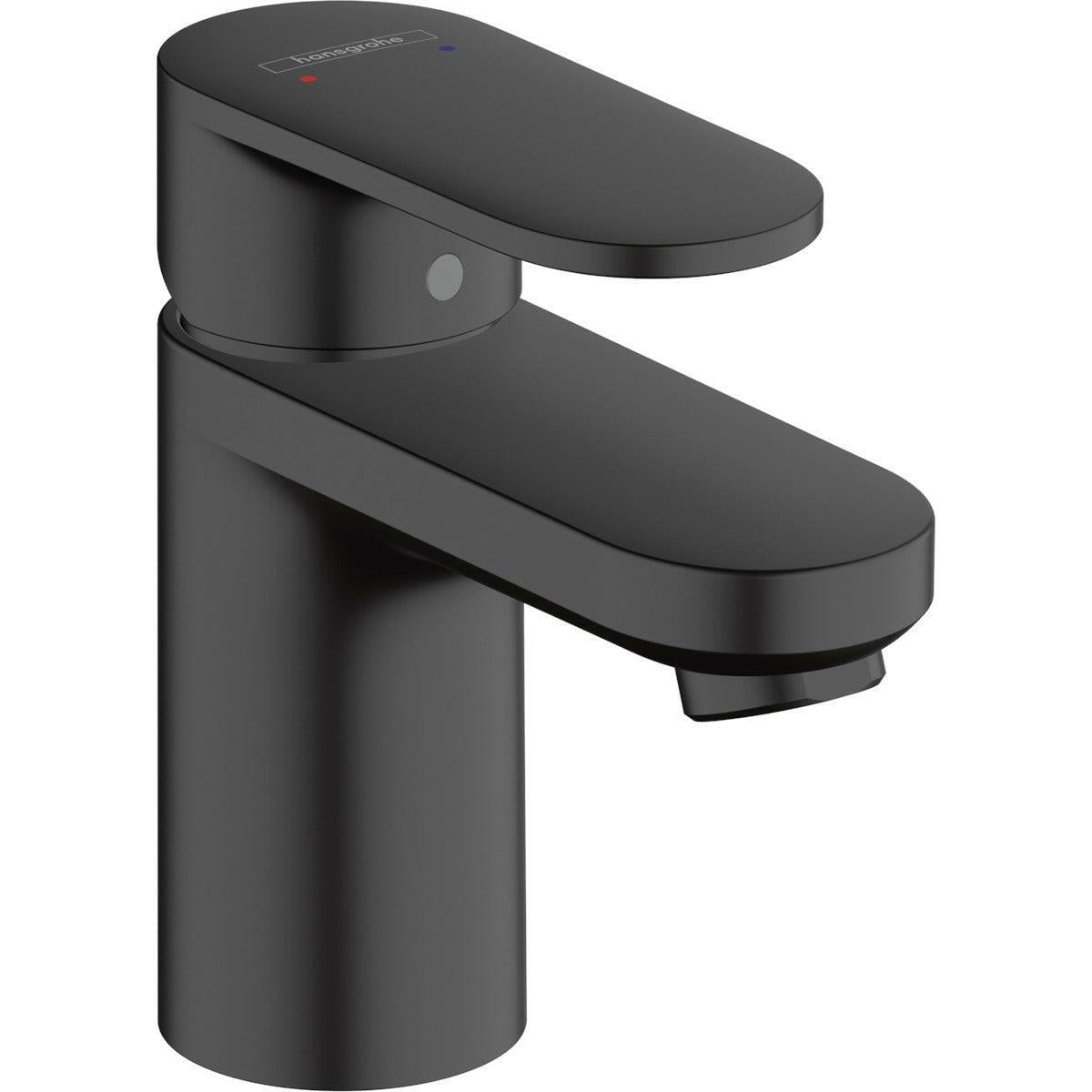 Hansgrohe Vernis Blend egykaros mosdócsaptelep 70, lefolyógarnitúra nélkül, matt fekete