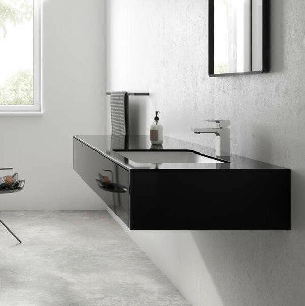 Hansgrohe Vernis Shape egykaros mosdócsaptelep 100, lefolyógarnitúra nélkül
