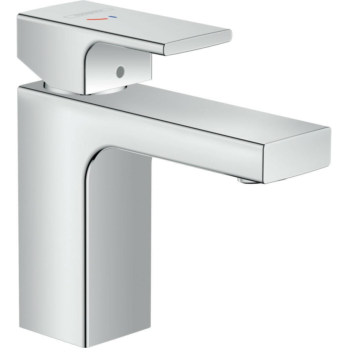 Hansgrohe Vernis Shape egykaros mosdócsaptelep 100, Coolstart, automata lefolyógarnitúrával