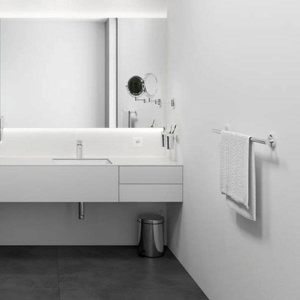 Hansgrohe Vernis Shape egykaros mosdócsaptelep 100, Coolstart, automata lefolyógarnitúrával-2