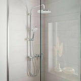 Hansgrohe Vernis Blend egykaros zuhanycsaptelep falsíkon kívüli szereléshez-2