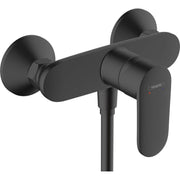 Hansgrohe Vernis Blend matt fekete egykaros zuhanycsaptelep falsíkon kívüli szereléshez ( 71640670 )
