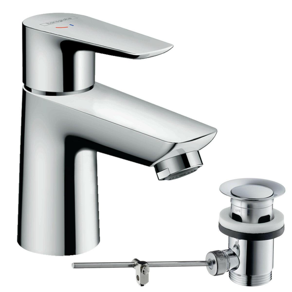 Hansgrohe Talis E mosdócsaptelep 80 CoolStart + automata lefolyó (71703000)