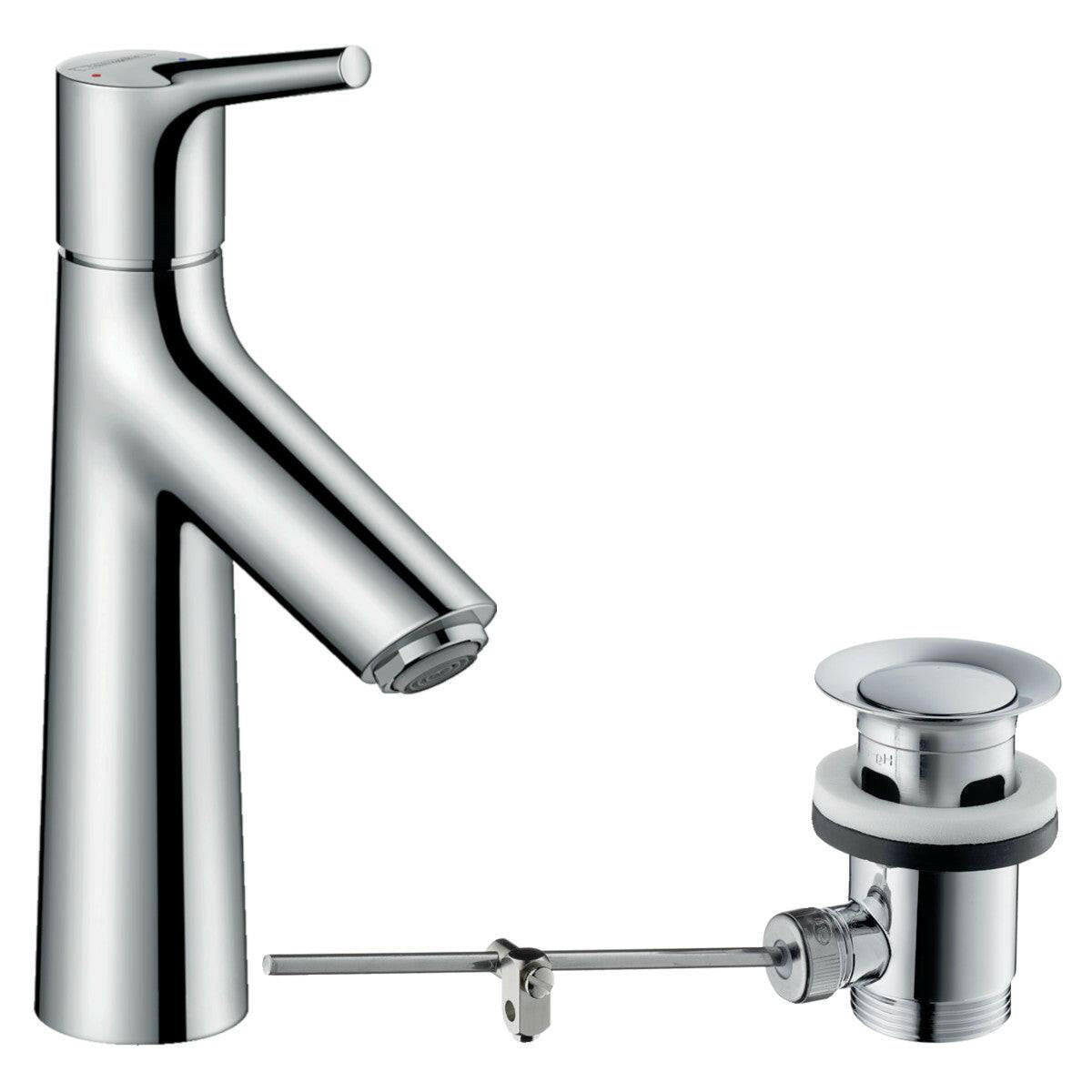 Hansgrohe Talis S egykaros mosdócsaptelep 100 automata lefolyógarnitúrával