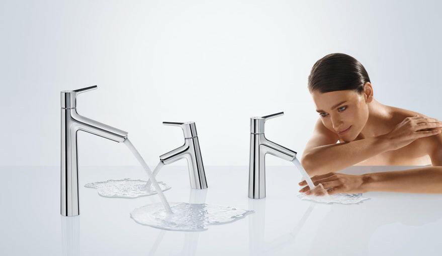 Hansgrohe Talis S egykaros mosdócsaptelep 100 automata lefolyógarnitúrával