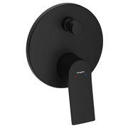 Hansgrohe Zebris kádcsaptelep falsík alatti szereléshez - iBox alaptesthez, matt fekete (72465670)