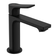 Hansgrohe Zebris mosdócsaptelep 110 CoolStart, automata leeresztő garnitúrával, matt fekete (72570670)