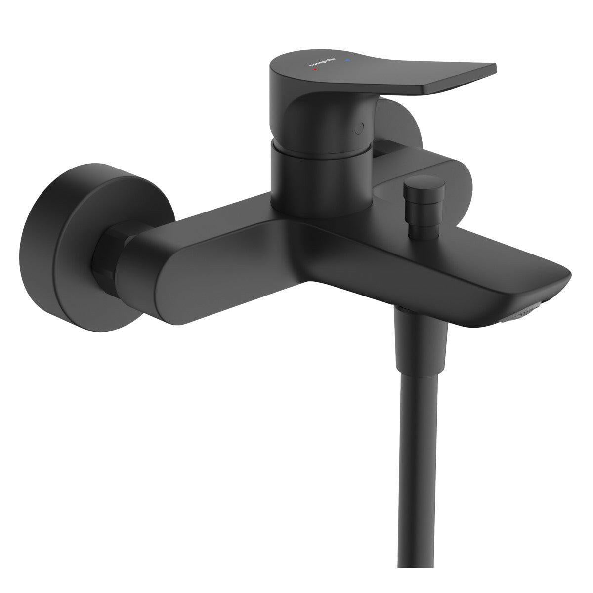 Hansgrohe Zebris kádcsaptelep zuhanyszett nélkül, matt fekete (72575670)