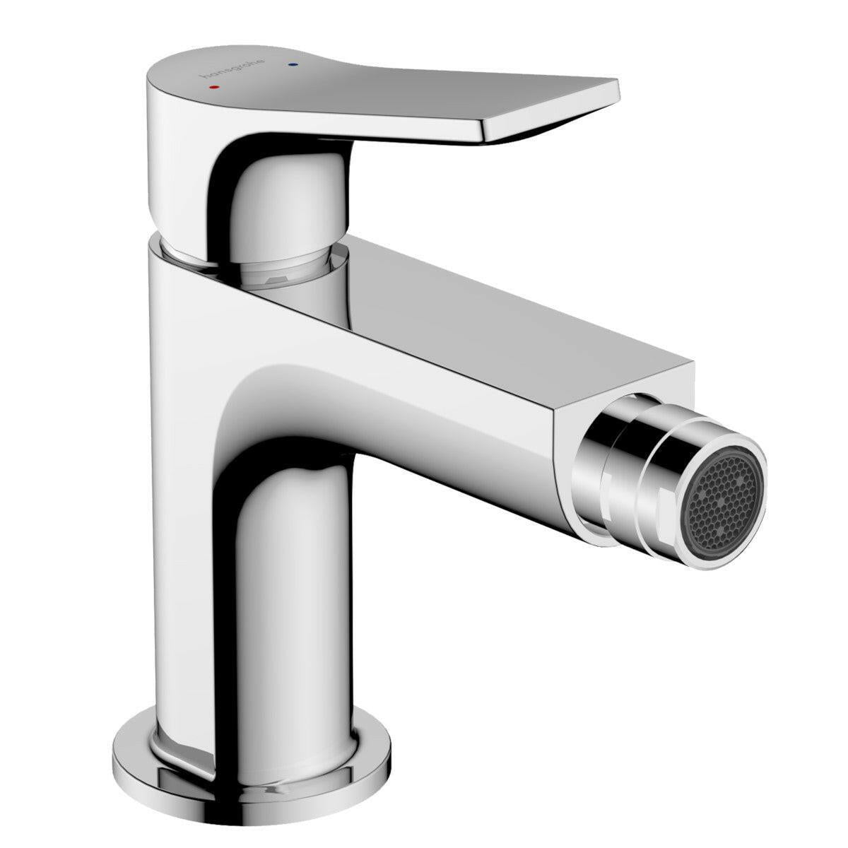 Hansgrohe Zebris bidé csaptelep automata lefolyógarnitúrával, króm (72579000)