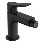 Hansgrohe Zebris bidé csaptelep automata lefolyógarnitúrával, matt fekete (72579670)