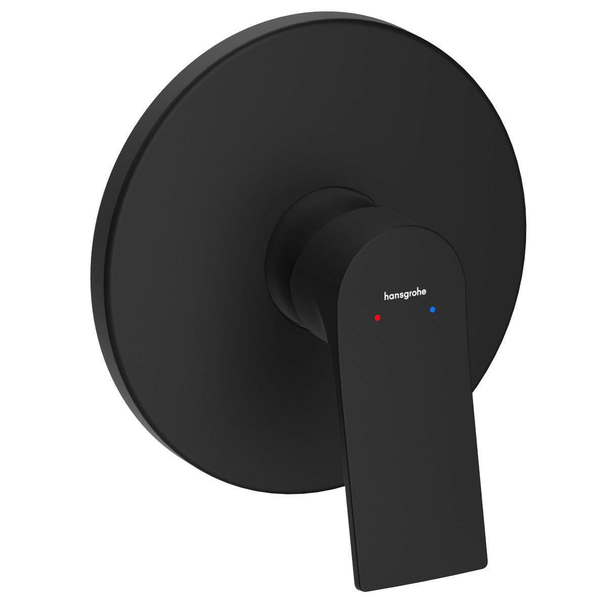 Hansgrohe Zebris zuhanycsaptelep falsík alatti szereléshez - iBox alaptesthez, matt fekete (72592670)