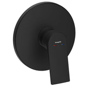 Hansgrohe Zebris zuhanycsaptelep falsík alatti szereléshez - iBox alaptesthez, matt fekete (72592670)
