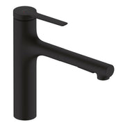 Hansgrohe Zesis M33 konyhai csaptelep 160, kihúzható kifolyó, 2jet, sBox, matt fekete