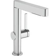 Hansgrohe Finoris mosdócsaptelep 230, kihúzható kifolyó, 2 jet és push - open lefolyógar.