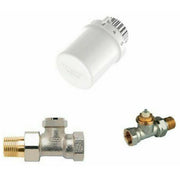 Honeywell term. radiátor szelepszett, egyenes, DN15 (T3019W0+V2020DSX15+V2420D0015) 1/2" bm ( VTL3020DS15 )