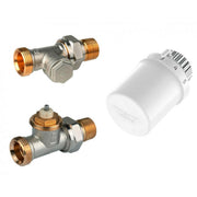 Honeywell term. radiátor szelepszett, egyenes, DN15 (T3019+V2026DSX15+V2427D0015) 3/4" km ( VTL3026DS15 )