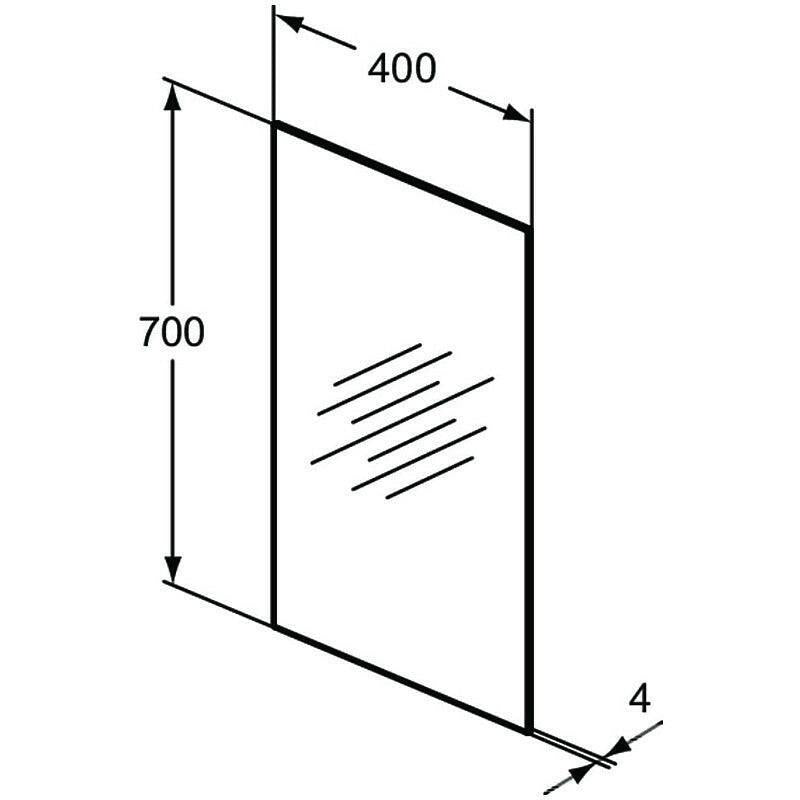 Ideal Standard Mirror & Light tükör 40x70 cm (T3364BH)