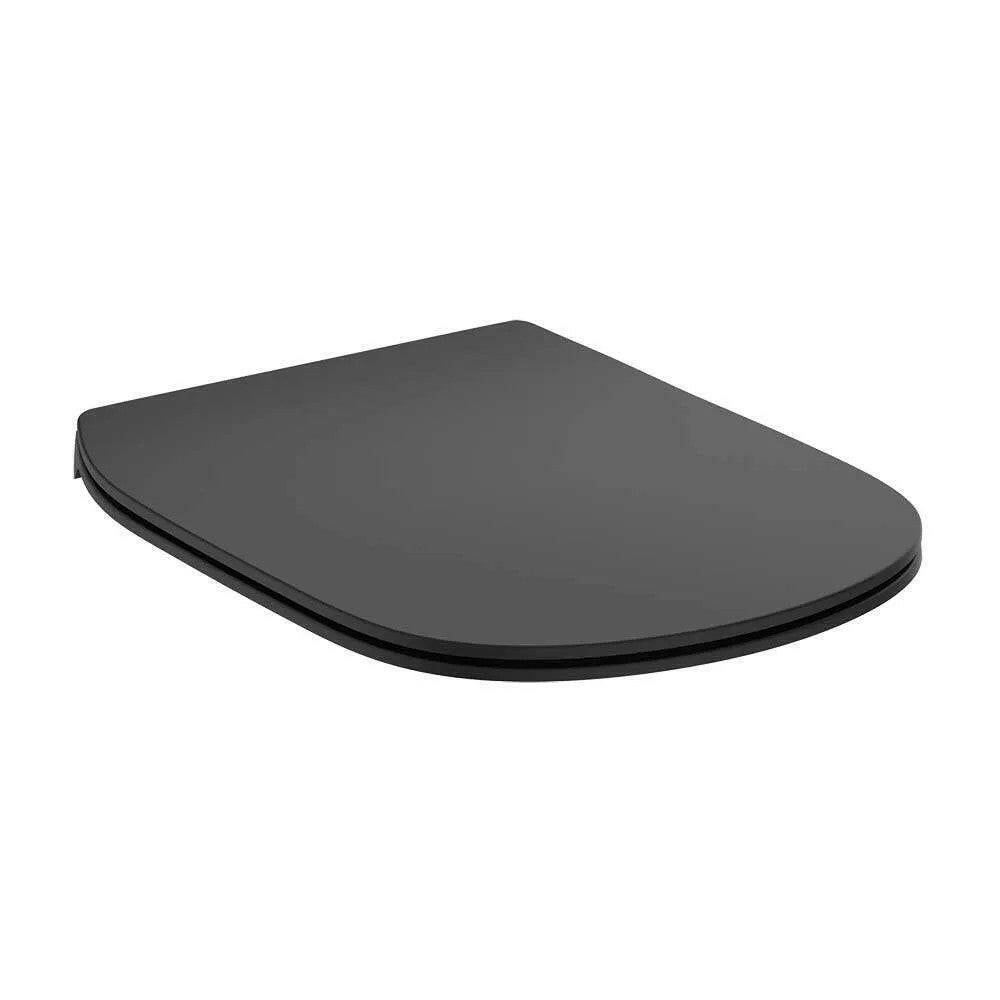 Ideal Standard Tesi WC ülőke, Soft Close, matt fekete (T3527V3)