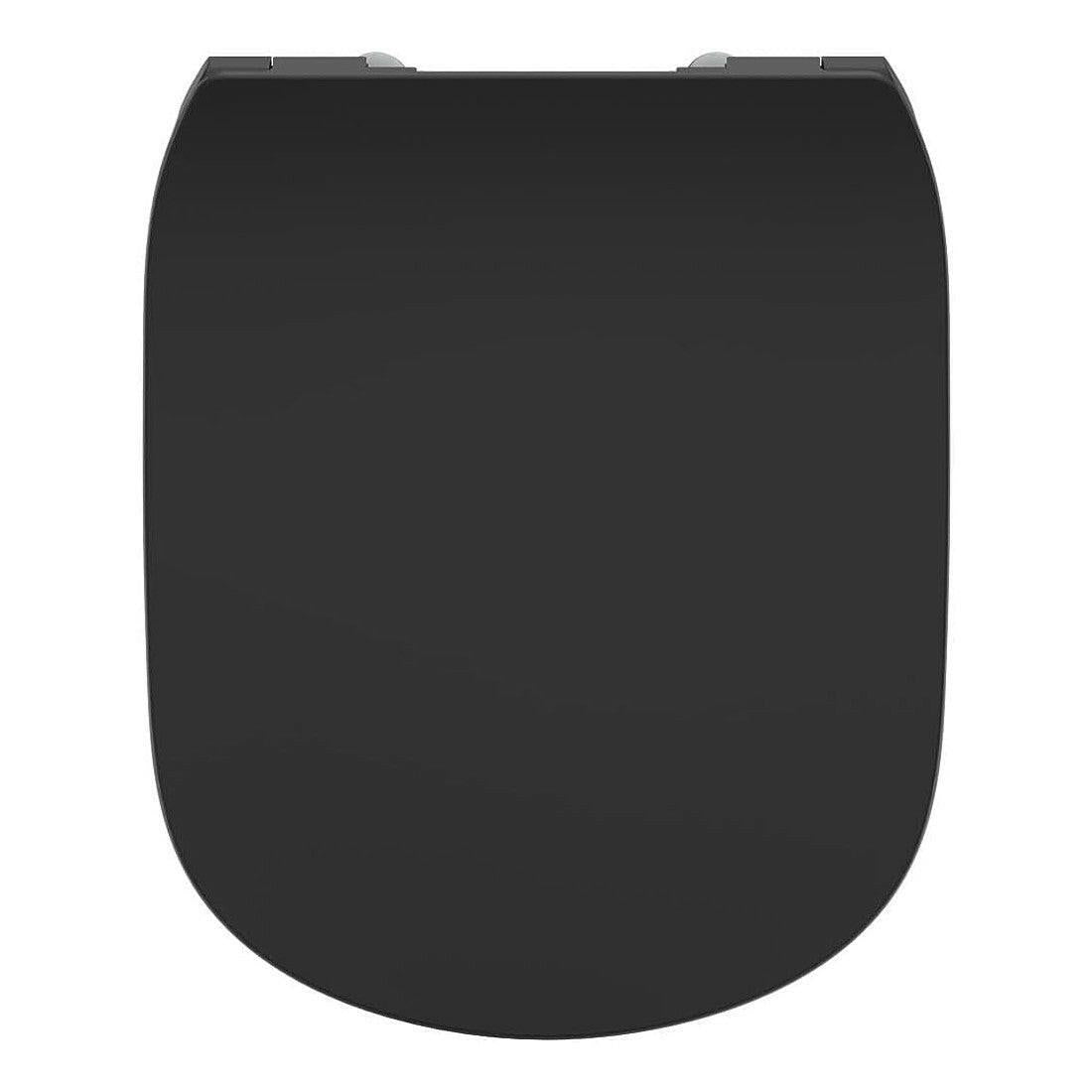 Ideal Standard Tesi WC ülőke, Soft Close, matt fekete (T3527V3)