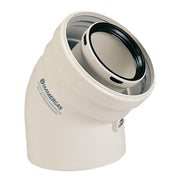 Immergas 80/125 PPs/ALU ív 45° (1db) (3.015248)