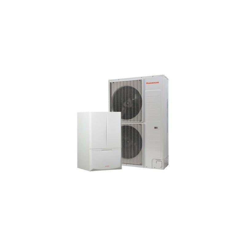Immergas Magis Combo 12 plus V2 T split hőszivattyú és kondenzációs kazán egyben, 3 fázis, R410A