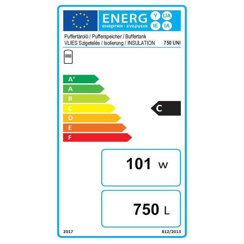 Install Storax HS puffertároló, 750l, hőcserélő nélkül (SH - 0 - 750)