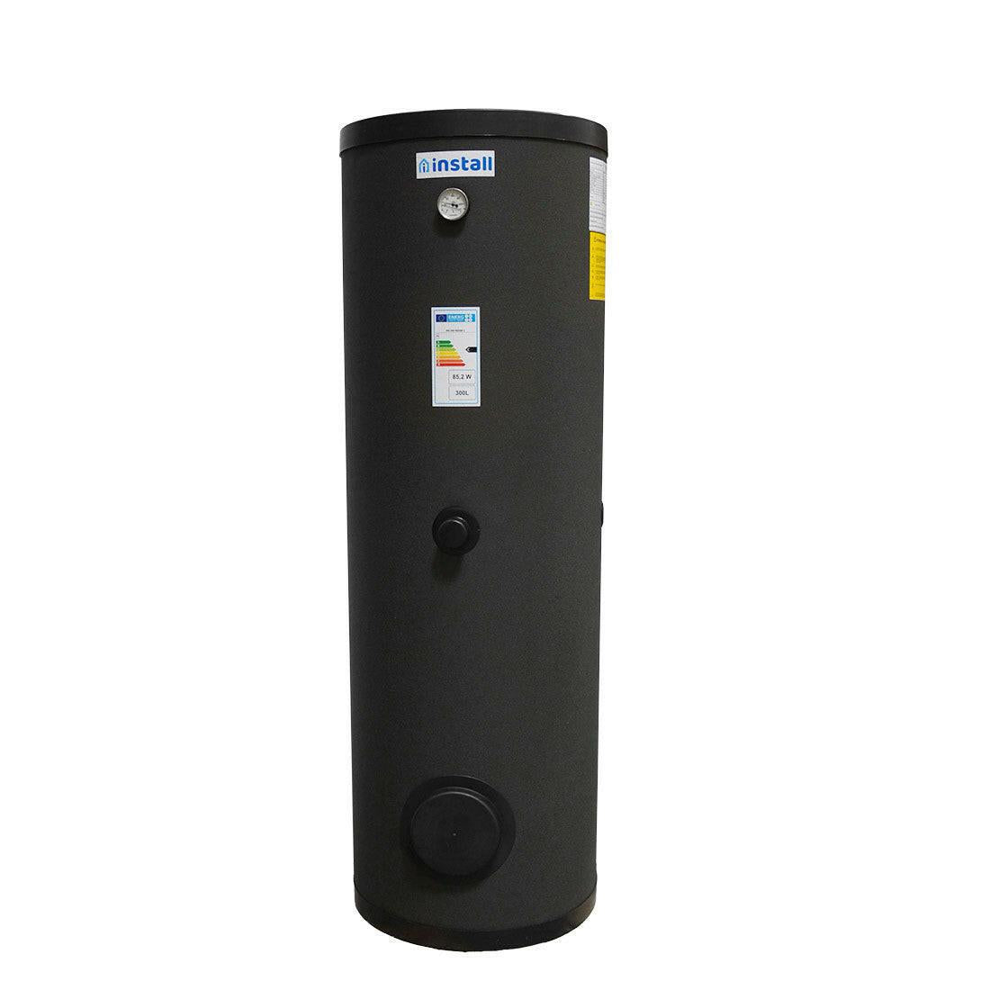 Install Watex indirekt tároló, 300 liter, PU szigeteléssel, (hőcserélő 1,33 m2) ( INS - SW - N0300 - 1 )