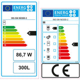 Install Watex indirekt tároló, 300liter, 2 hőcserélős (1 m2 / 0,66 m2), PU szigeteléssel-2