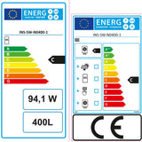 Install Watex indirekt tároló, 400liter, 1 hőcserélő (1,6 m2), PU szigeteléssel-2
