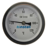 Install hőmérő 63-as 0-120°C 100mm-2