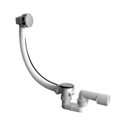 Jika le - és túlfolyó szett, szifonnal 40/50 mm, hossza 550 mm, króm ( H2948150040001 )