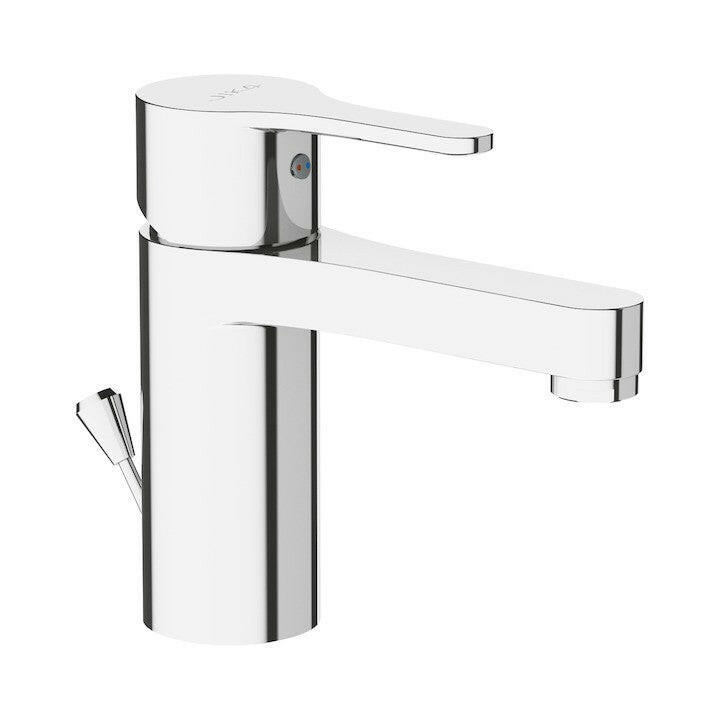 Jika Mio-N mosdó csaptelep, húzórudas lefolyóval, króm-0