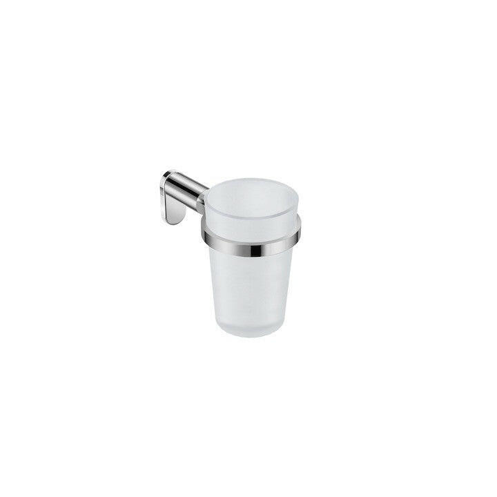 Jika Basic pohártartó, fali, üveg betéttel, krómozott ( H3823A10040001 )