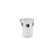 Jika Pure pohártartó, fali, üveg betéttel, 11,5cm, krómozott ( H3823B10040001 )