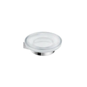 Jika Pure szappantartó, fali, üveg betéttel, 11cm, krómozott ( H3833B10040001 )