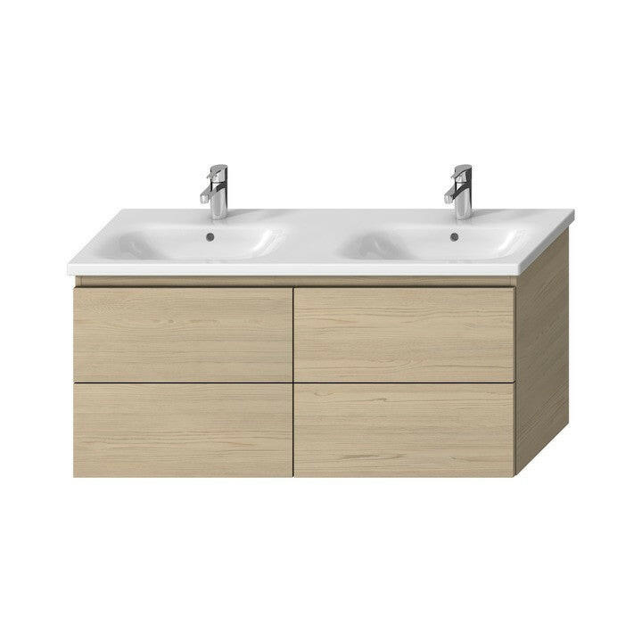Jika Mio - N alsószekrény dupla mosdóhoz, 4 fiókkal, kőris ( H40J7184013421 )
