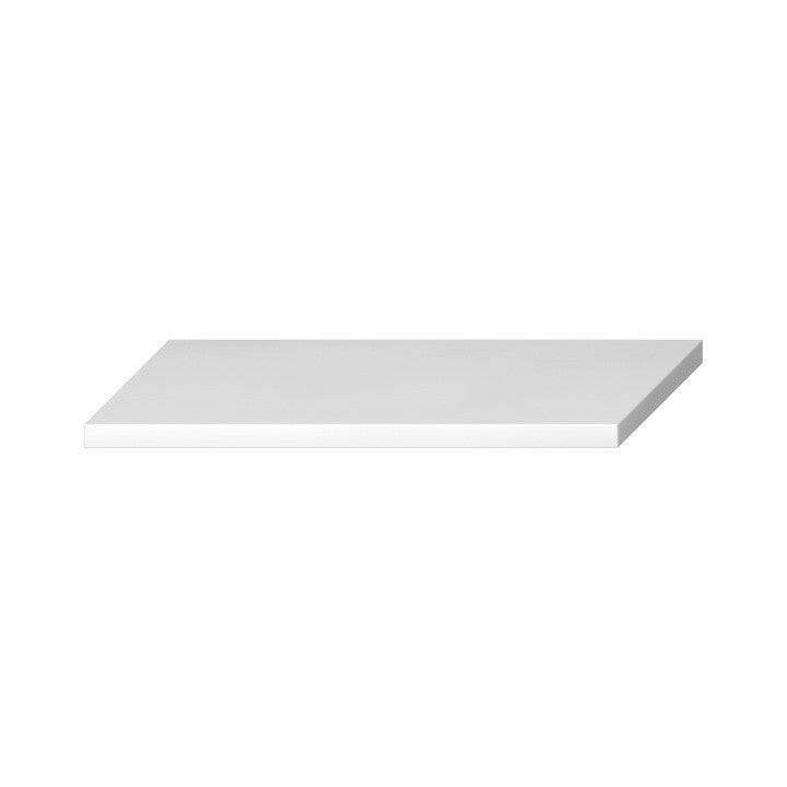 Jika Tigo polc 80 cm - es mosdó alá, 2 konzollal, fehér, 79x36x2,5 cm (H46J2111005001)