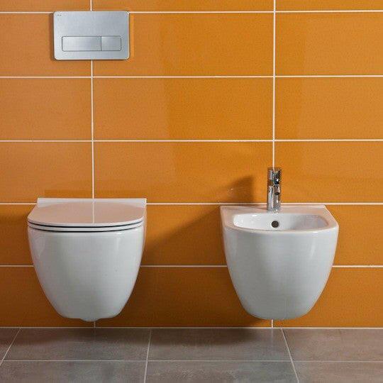 Jika Mio fali WC - csésze, mélyöblítésű, perem nélküli, Easy fit szerelőkészlettel, 53 cm