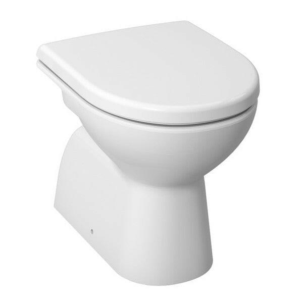 Jika Lyra Plus WC-csésze, álló, mélyöblítésű, alsó kifolyású, fehér 53,5 cm - kifutó-0