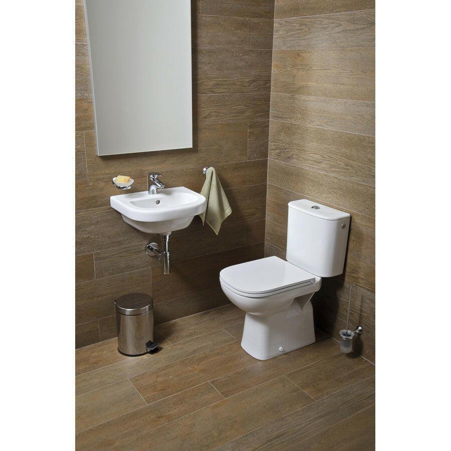 Jika Deep by Jika monoblokkos WC szett, hátsó kifolyású, mélyöblítésű, oldalsó vízbekötés, fehér