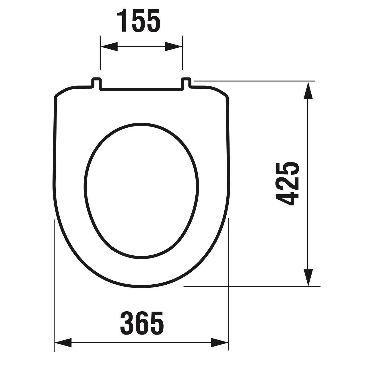 Jika Lyra Plus WC ülőke tetővel, termoplast, műanyag zsanérral ( H8933870000001 )