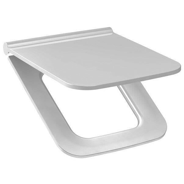 Jika Cubito Pure WC ülőke Slim, duroplast, rozsdamentes zsanérral, gyorsrögzítésű