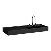 Laufen Kartell by Laufen mosdó 120 cm széles matt fekete (H8133337161111)