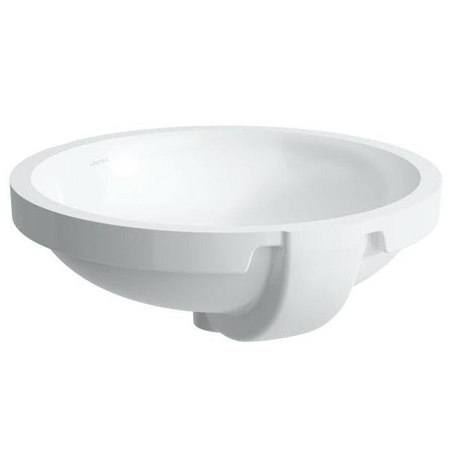 Laufen Pro mosdó 42x42cm alulról beépíthető, túlfolyóval (H8189610001091)