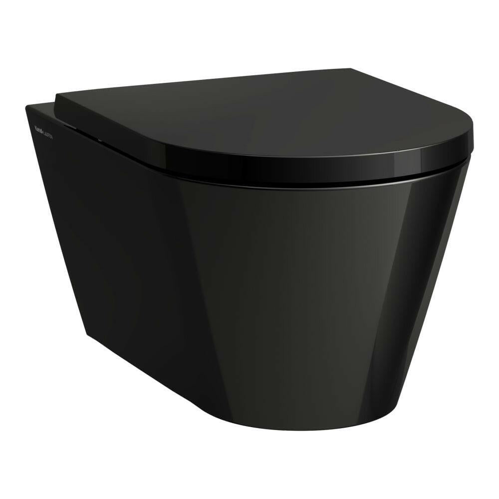 Laufen Kartell by Laufen wc,fali rimless, fényes fekete (H8203370200001)