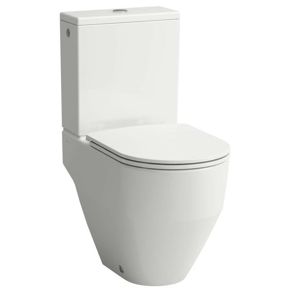 Laufen Pro kombi WC csésze, álló, rimless, nem falhoz illeszkedő, Vario lefolyóval, fehér-0
