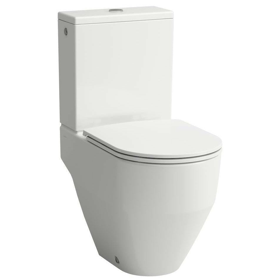 Laufen Pro kombi WC - csésze, álló, rimless, nem falhoz illeszkedő, Vario lefolyóval, fehér (H8259640000001)
