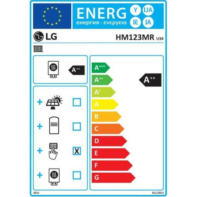LG THERMA V - HM123MR.U34 - monoblokkos hőszivattyú 12,0 kW (R32) 3Ø (a fűtőbetétet nem tartalmazza) (HM123MR.U34)